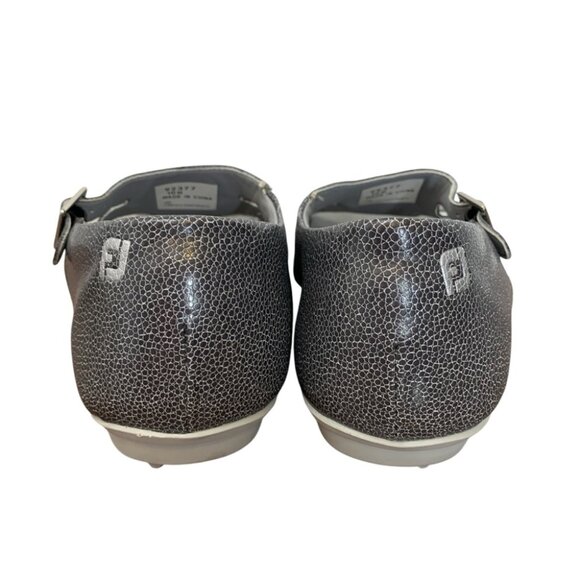 Footjoy Naples Sandals Womens 10M Grey Spikeless Ankle Strap Sport Golf - Picture 6 of 9